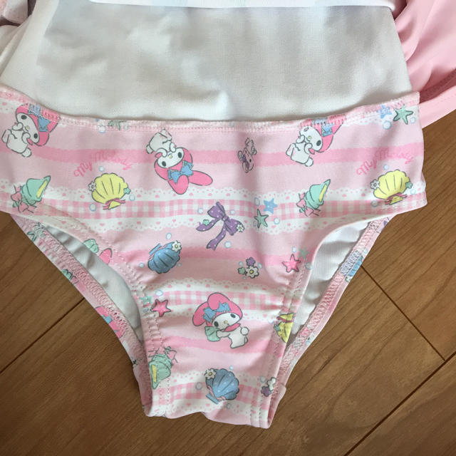 サンリオ(サンリオ)のサンリオ♡マイメロディ水着100cm キッズ/ベビー/マタニティのキッズ服女の子用(90cm~)(水着)の商品写真