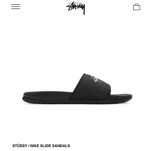 STUSSY(ステューシー)のSTÜSSY / NIKE SLIDE SANDALS メンズの靴/シューズ(サンダル)の商品写真