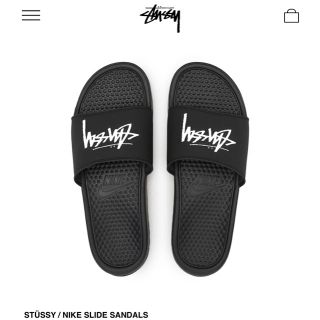 ステューシー(STUSSY)のSTÜSSY / NIKE SLIDE SANDALS(サンダル)