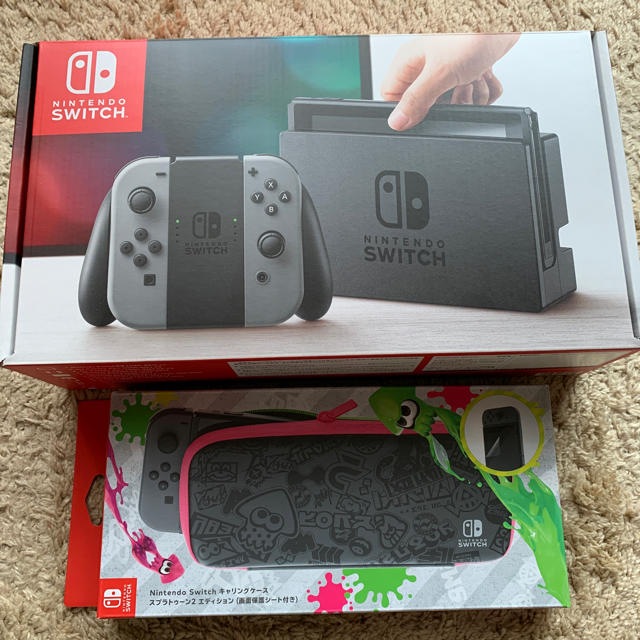 Nintendo Switch JOY-CON グレー 本体エンタメホビー