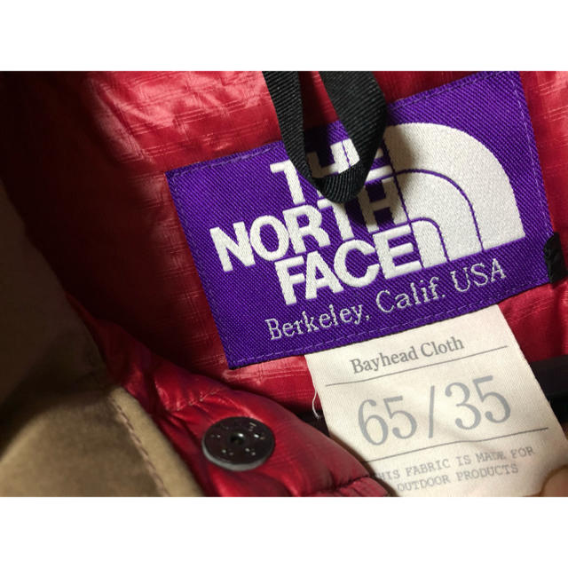 THE NORTH FACE(ザノースフェイス)のノースフェイスパープルレーベル　ベスト　カナダグース　モンクレール　パタゴニア レディースのジャケット/アウター(ダウンベスト)の商品写真