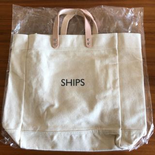 シップス(SHIPS)のSHIPS & YANASE コラボノベルティ　トートバッグ(トートバッグ)