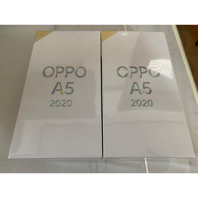 未開封未使用　OPPO A5 2020 ブルー×2台　残債無