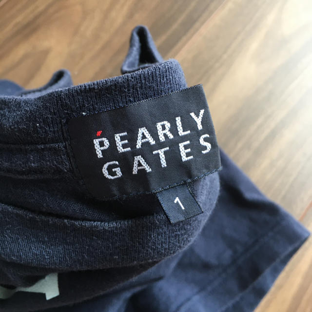 PEARLY GATES(パーリーゲイツ)のpearlygates レデースTシャツ　サイズ1 レディースのトップス(Tシャツ(半袖/袖なし))の商品写真