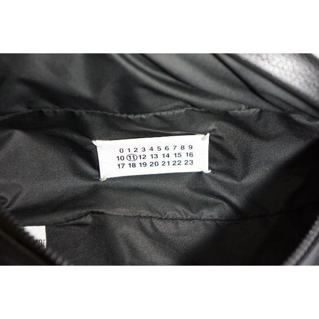 Maison Martin Margiela(マルタンマルジェラ)の極美品 19SS メゾン マルジェラ レザー ウエスト バッグ 黒 726K▲ メンズのバッグ(ウエストポーチ)の商品写真