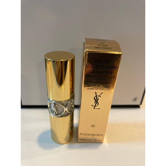 Yves Saint Laurent Beaute(イヴサンローランボーテ)のイヴ・サンローランYSL ヴォリュプテ　シャイン　No.42  コスメ/美容のベースメイク/化粧品(口紅)の商品写真