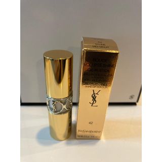 イヴサンローランボーテ(Yves Saint Laurent Beaute)のイヴ・サンローランYSL ヴォリュプテ　シャイン　No.42 (口紅)