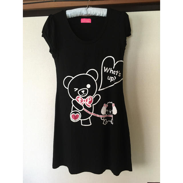 CECIL McBEE(セシルマクビー)のセシルリンク Tシャツワンピース 新品未使用 レディースのワンピース(ミニワンピース)の商品写真