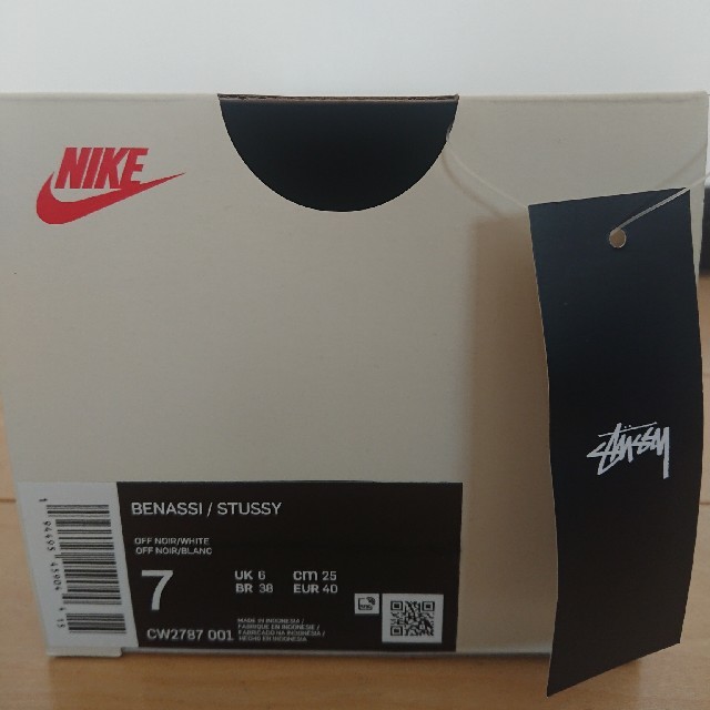 STUSSY(ステューシー)のStussy / Nike Slide Sandals 25.0cm 黒 メンズの靴/シューズ(サンダル)の商品写真