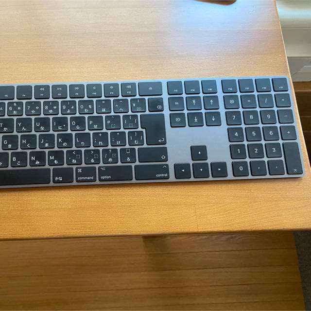 Apple Magic Keyboard(テンキー、JIS)ースペースグレイPC周辺機器