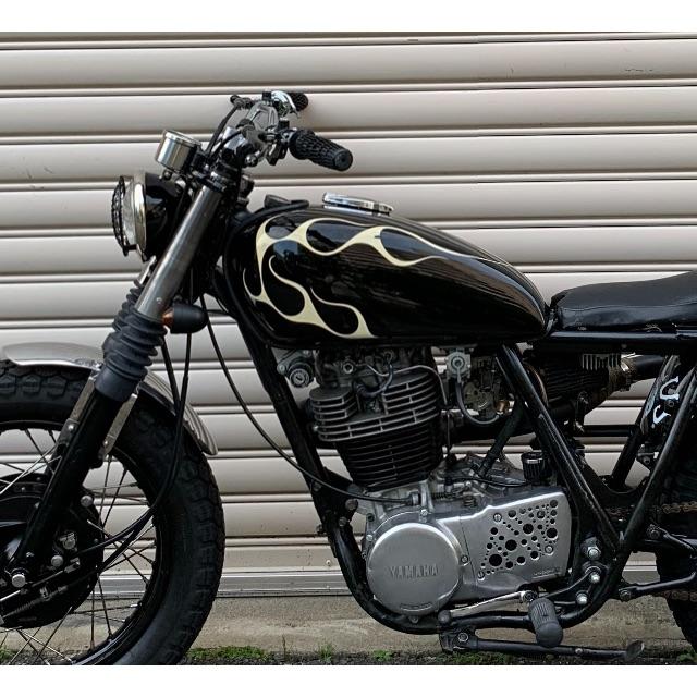 SR400 / 500 フロントフォークカバー ナチュラル SR400 / 500 フロントフォークカバー シルバー