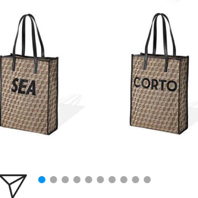 CORTO MOLTEDO × WDS Monogram Tote Bag