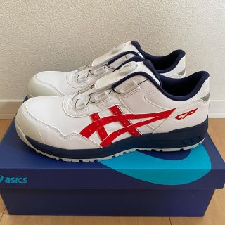 アシックス(asics)の新品　アシックス　安全靴　CP306boa ホワイト(その他)