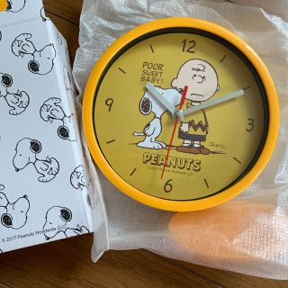 スヌーピー(SNOOPY)のスヌーピー　時計(置時計)