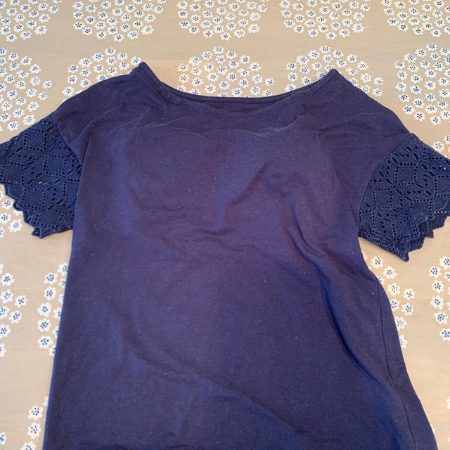 GU(ジーユー)のブラカップ付きTシャツ レディースのトップス(Tシャツ(半袖/袖なし))の商品写真