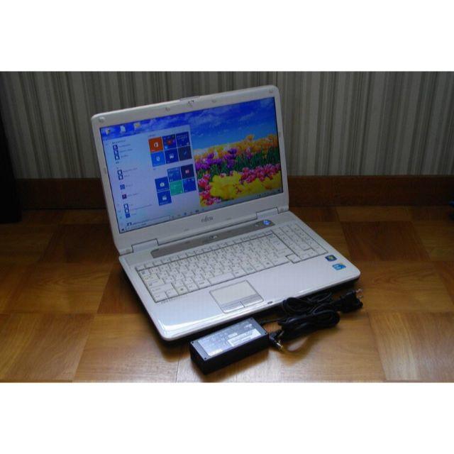 富士通(フジツウ)のNF/G50 Core i7 メモリ 8GB HDD 500GB スマホ/家電/カメラのPC/タブレット(ノートPC)の商品写真