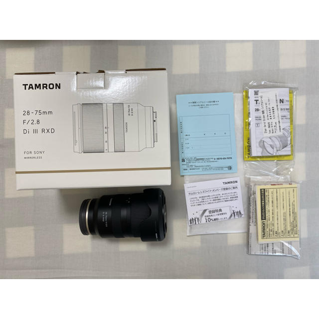 tamron タムロン 28-75mm F/2.8 Di III RXD