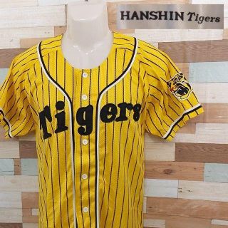 ハンシンタイガース(阪神タイガース)の【HANSHIN Tigers】 美品 阪神タイガース 応援ウェア イエロー L(応援グッズ)