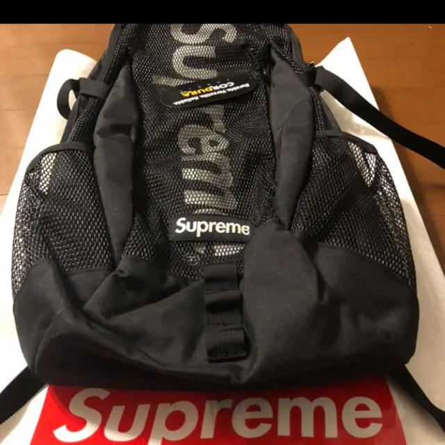 Supreme backpack バックパック 20SS 新品 ブラック 1