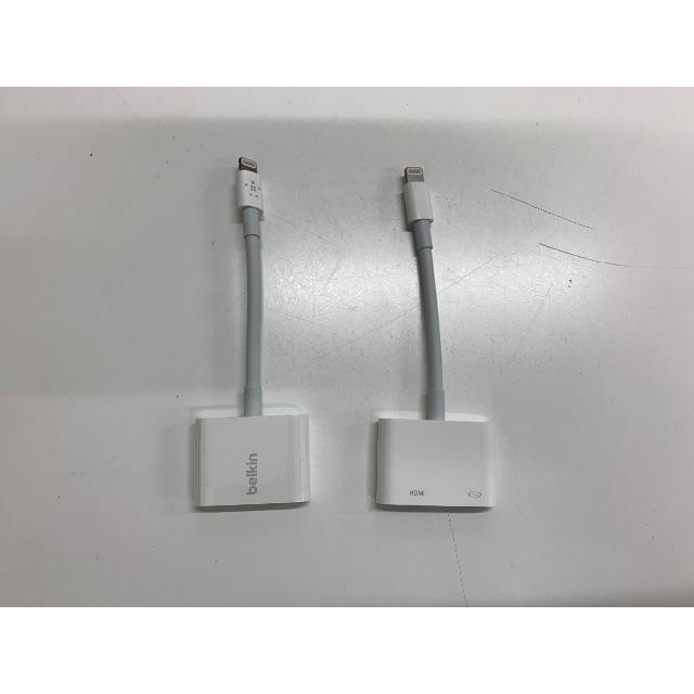 iPhone用ケーブル純正HDMIケーブル スマホ/家電/カメラのスマホアクセサリー(その他)の商品写真