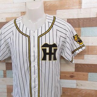 ハンシンタイガース(阪神タイガース)の【HANSHIN Tigers】 美品 阪神タイガース 応援ウェア ホワイト M(応援グッズ)