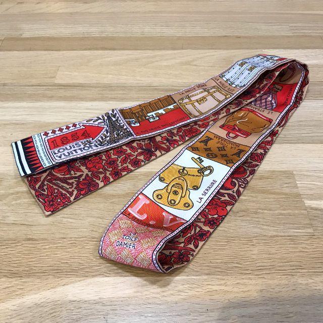 注目の福袋! VUITTON LOUIS - レッド スカーフ ツイリー バンドーBB ... 専用 ルイヴィトン バンドー スカーフ 12月末まで
