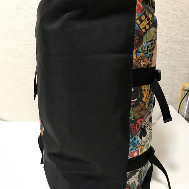 ノースフェイス BC Duffel 希少カラー ステッカープリント。