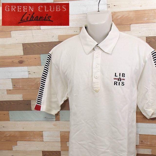 GREEN CLUBS(グリーンクラブ)の【GREEN CLUBS】 グリーンクラブ 半袖ポロシャツ サイズ5 スポーツ/アウトドアのゴルフ(ウエア)の商品写真