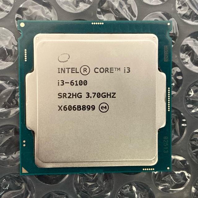 美品 Intel Core i3-6100