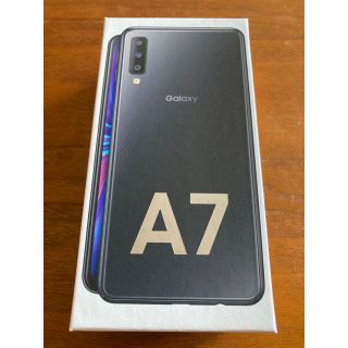 ギャラクシー(Galaxy)のGalaxy A7 SM-A750C Black(スマートフォン本体)