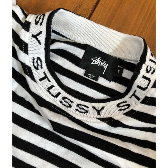 STUSSY(ステューシー)のSTUSSY ボーダーロンＴ ステューシー レディースのトップス(Tシャツ(長袖/七分))の商品写真