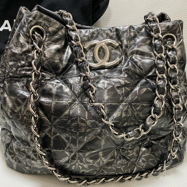 CHANEL(シャネル)のCHANEL 正規品 チェーンショルダーバッグ トートバッグ レディースのバッグ(トートバッグ)の商品写真