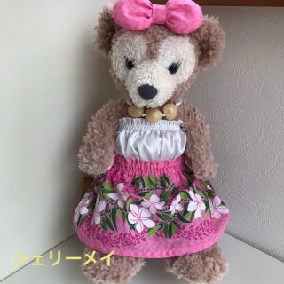 シェリーメイ(シェリーメイ)の☆お値下げ☆ ハンドメイド  シェリーメイハワイアン柄　フラコスチューム　ピンク(その他)