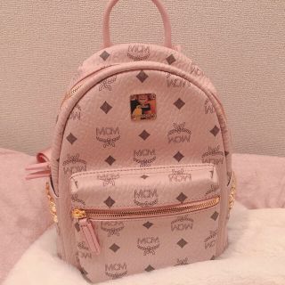 MCM リュック　パウンダーピンク　ミニ