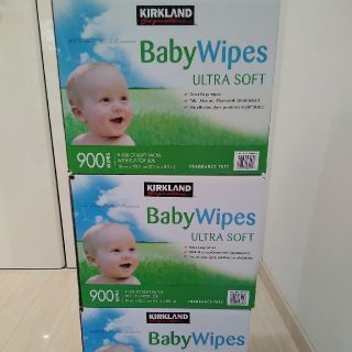 コストコ(コストコ)のコストコ　Baby Wipes　ベビーワイプ　３箱(ベビーおしりふき)