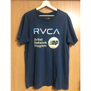 ルーカ(RVCA)のRVCA ルーカ　Tシャツ　Lサイズ　ネイビー(Tシャツ/カットソー(半袖/袖なし))