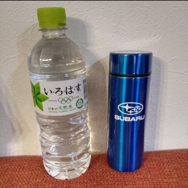 スバル(スバル)のSUBARU スリムステンレスボトル220ml インテリア/住まい/日用品のキッチン/食器(弁当用品)の商品写真