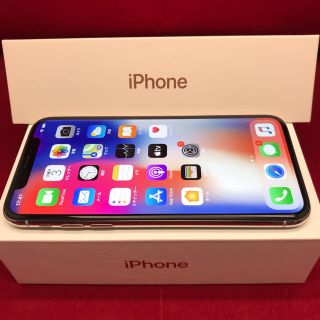 アップル(Apple)のiPhoneX 256GB SIMフリー(スマートフォン本体)