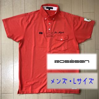 ロサーゼン(ROSASEN)の★値下げ★ゴルフ　ロサーセン　ポロシャツ　Lサイズ(ウエア)