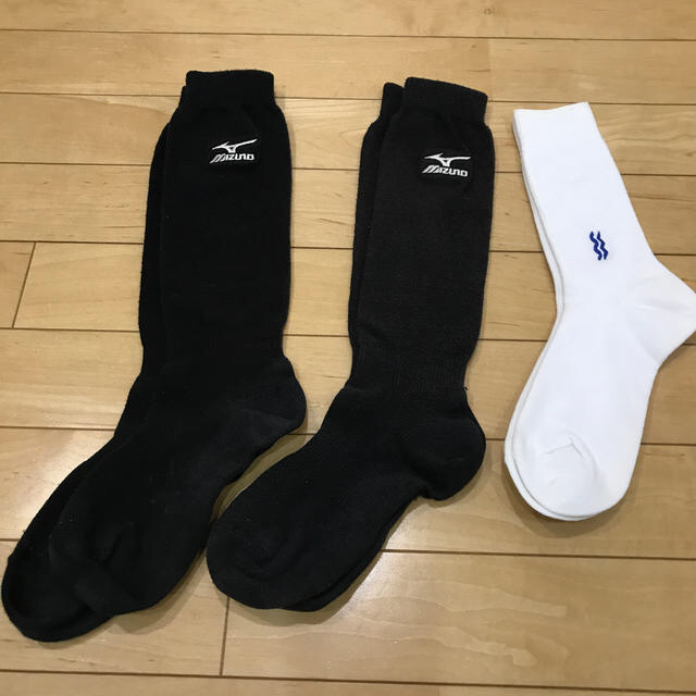 MIZUNO(ミズノ)のミズノ　ストッキング黒 スポーツ/アウトドアの野球(その他)の商品写真