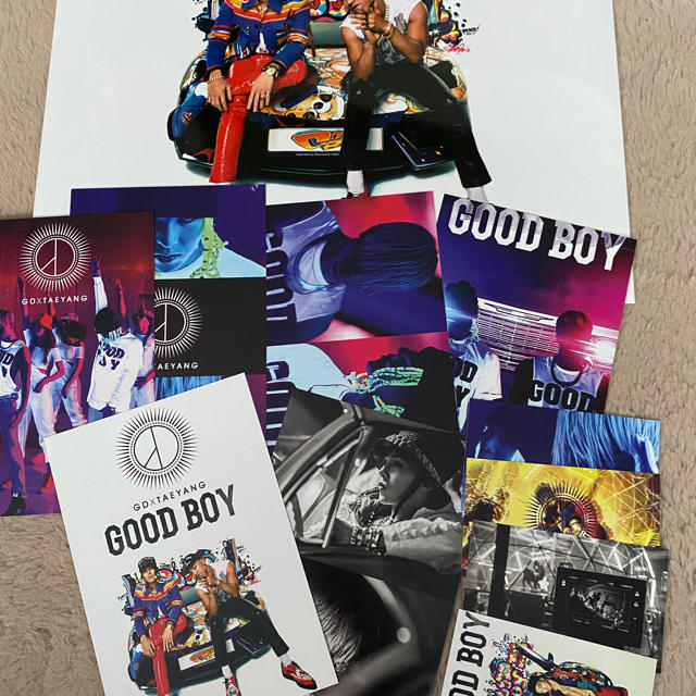 BIGBANG GD＆TOP CD ポスター 生写真 セット