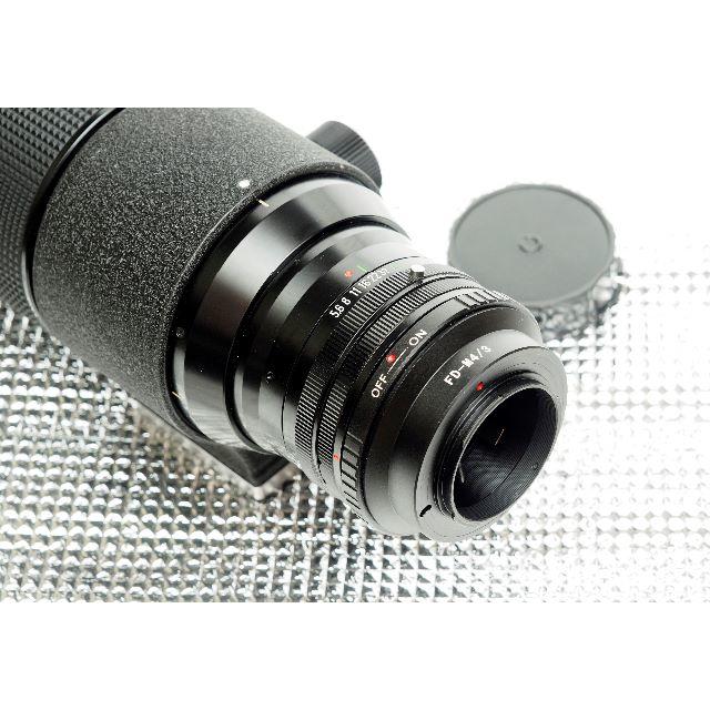 TEFNON  120-600mm 1:5.6~8 超美品 スマホ/家電/カメラのカメラ(レンズ(ズーム))の商品写真