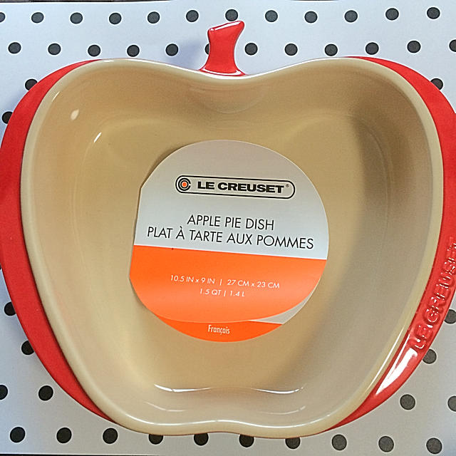 ♡ルクルーゼ アップルディッシュ イースター りんごプレートLE CREUSET