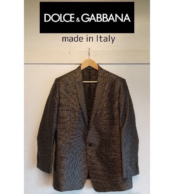 DOLCE&GABBANA(ドルチェアンドガッバーナ)の未使用❕DOLCE&GABBANA ドルチェ＆ガッバーナ テーラードジャケット メンズのジャケット/アウター(テーラードジャケット)の商品写真