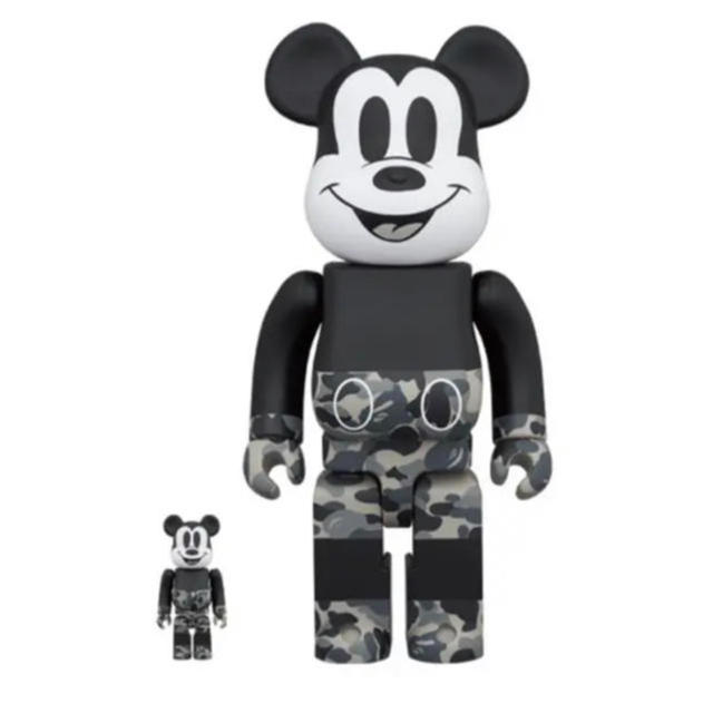 BE@RBRICK BAPE MICKEY MOUSE 100&400%その他