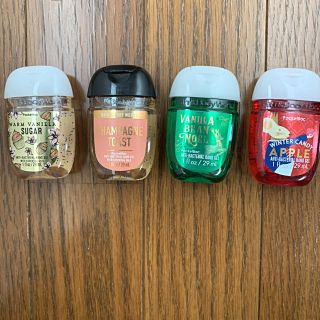 バスアンドボディーワークス(Bath & Body Works)の Bath&BodyWorks　ハンドジェル　4点セット(ハンドクリーム)