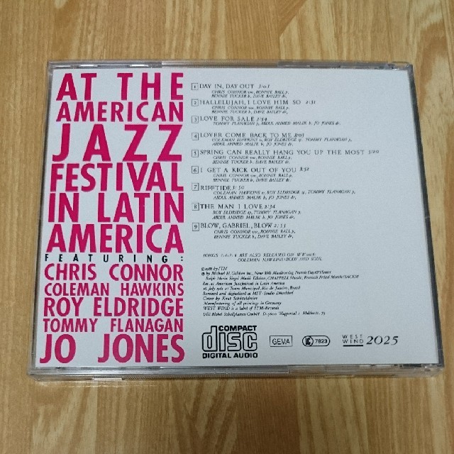 At The American Jazz Festival In Latin ～ エンタメ/ホビーのCD(ジャズ)の商品写真