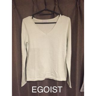 エゴイスト(EGOIST)のEGOISTミントグリーン綿ニット♡(ニット/セーター)