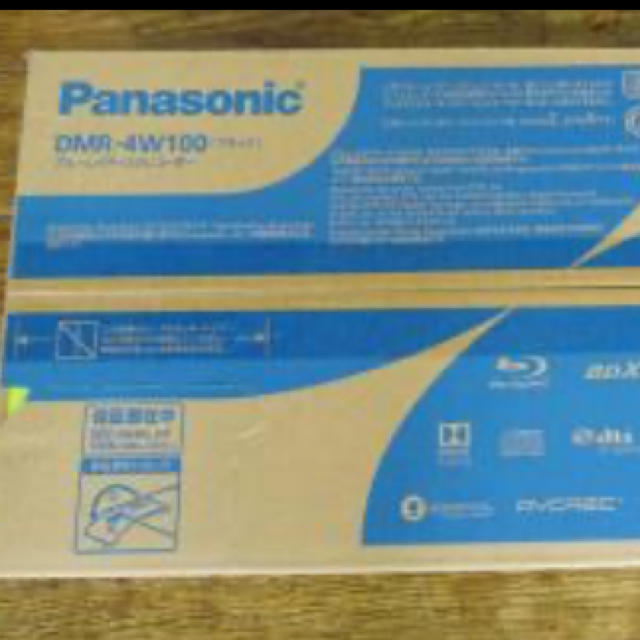 Panasonic  ブルーレイディスクレコーダー DMR-4W100  新品