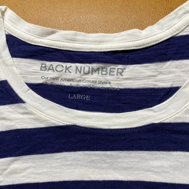 BACK NUMBER(バックナンバー)のレディース　トップス　Tシャツ レディースのトップス(Tシャツ(半袖/袖なし))の商品写真
